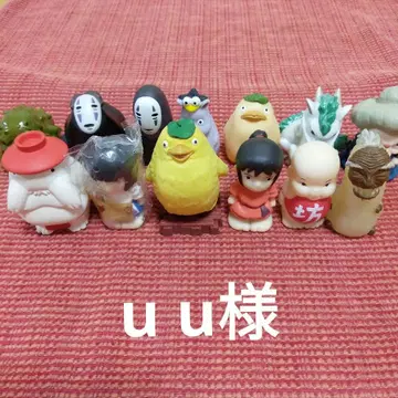 스튜디오 지브리 센과 치히로의 행방불명 손가락 인형 피규어 세트