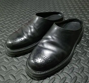 Hender Scheme commando mule 사이즈 4 블랙