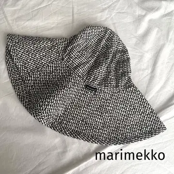 [새상품급] marimekko 마리메꼬 햇 와이드 챙 모노톤