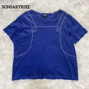 새상품급 SONIARYKIEL 소니아 리키엘 티셔츠 컷소 사이즈 46