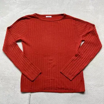 ITEMS URBANRESEARCH 빨간색 니트 스웨터 그레이 가디건