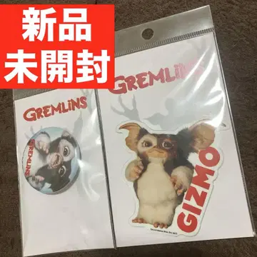 그렘린 스티커와 캔뱃지