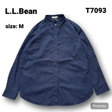 [ 즉시 구매 OK ] L.L.Bean 버즈아이 셔츠 사이즈 M 네이비