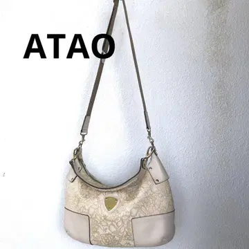 [레어] 아타오 ATAO 2WAY 숄더백 레이스 디자인 꽃무늬
