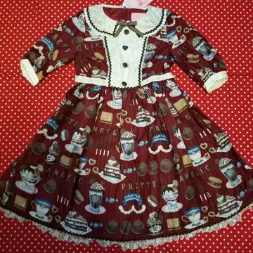 Angelic Pretty Cream Cookie Parade 원피스