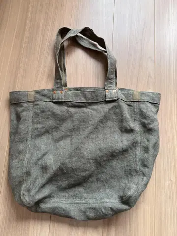 ARTS & CRAFTS LINEN CANVAS TOTE
