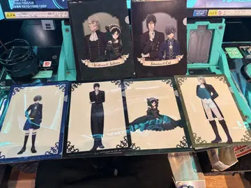 흑집사 미니 클리어 파일 가챠가챠 묶음 판매