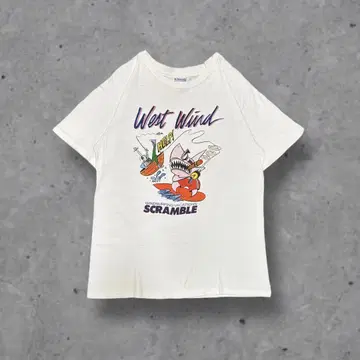 [구제 의류] 80s Hanes BEEFY 아트 그래픽 티셔츠 놈코어