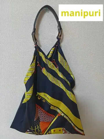 manipuri 마니프리 스카프 패턴 백