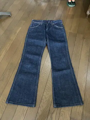 빈티지 랭글러 플레어 데님