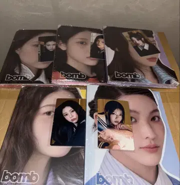 illit bomb 5매 세트 hmv