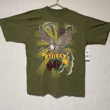 Avirex Army Green Rose & eagle 새상품 L 사이즈