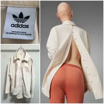 adidas Original 오버사이즈 셔츠 디자인 자켓