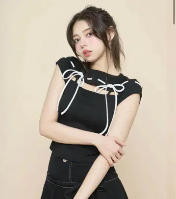 andmary Gigi ribbon tops