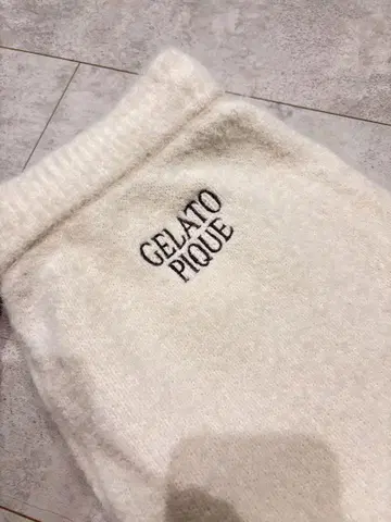 GELATO PIQUE 아이보리 숏팬츠 룸웨어 여성용