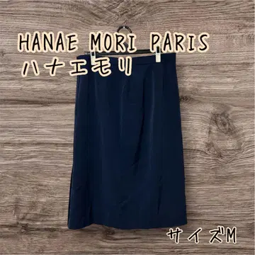 HANAE MORI PARIS 하나에모리 사이드 슬릿 스커트 40
