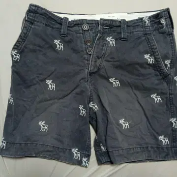 Abercrombie & Fitch 사슴 자수 숏팬츠 30