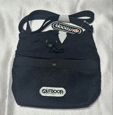 OUTDOOR PRODUCT 나일론 숄더백 블랙