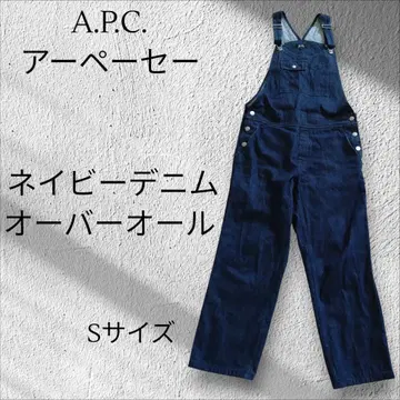 A.P.C. 아페쎄 네이비 데님 오버롤 S 사이즈