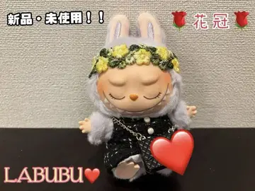 라부부 인형용 꽃 화관