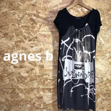 [ 7204번 ] agnes b 롱 원피스 반팔 M