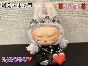 LABUBU 인형용 꽃 화관