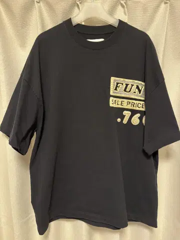 JIL SANDER 질 샌더 자수 T셔츠 블랙
