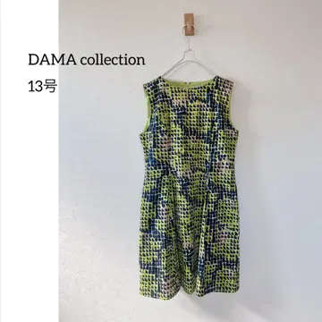 새상품급 DAMA collection 올 패턴 원피스 13호 빅 사이즈