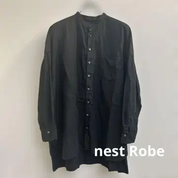 nest Robe 네스트로브 밴드 카라 셔츠