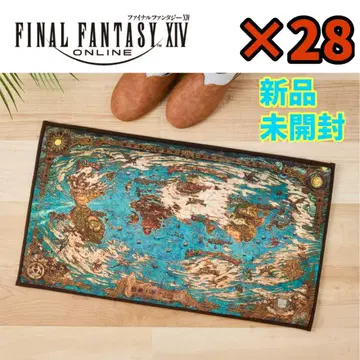 미개봉 새상품 FINAL FANTASY XIV 월드 맵 러그 매트 28개