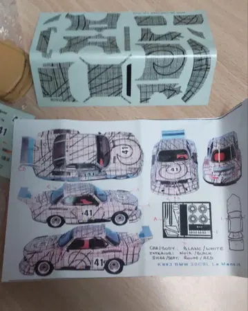 BMW 3.0 CSL 프랑스제 PROVENCE MOULAGE 1/43