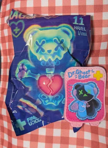 shinwoo 봉제 인형 Dr.Ghost Bear 곰곰 진료소