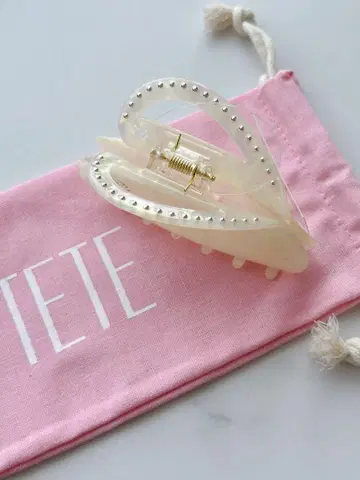 POTETE 헤어 클립, 복주머니 세트