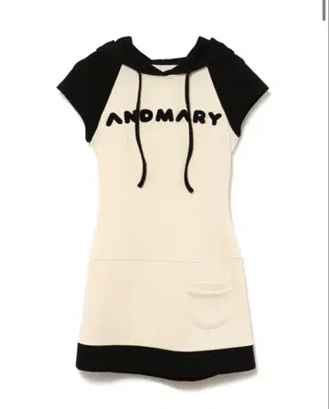 당일 발송 블랙 Mary logo mini dress andmary