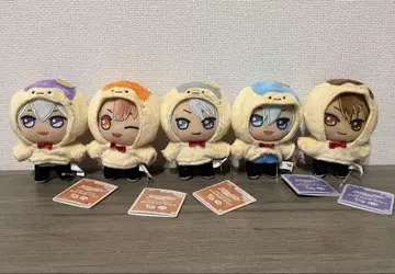 아이들리시 세븐 반짝이는 포즈! 봉제 인형 마스코트 5체 세트