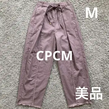 새상품급 씨피씨엠 벌룬 레그 팬츠 턱 리본 M 그레이