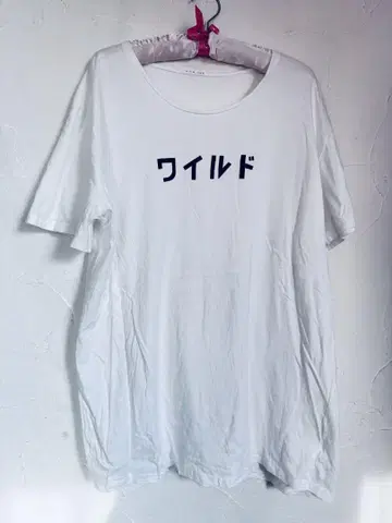 화이트 와일드 T셔츠
