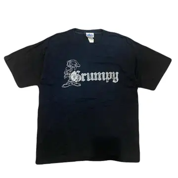 90년대 00년대 Disneyland resort Grumpy 티셔츠 L