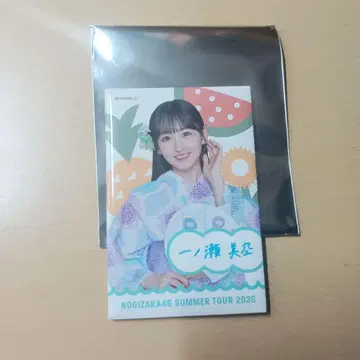 노기자카46 전국투어2025 유카타 캔뱃지 이치노세 미쿠