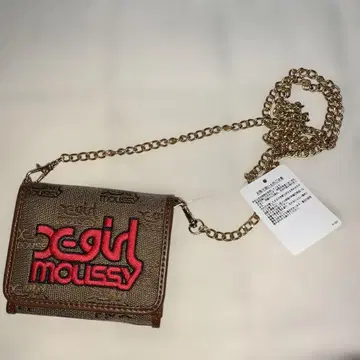 새상품 xgirl MOUUSY 미니 백 스타일 지갑 엑스걸 마우지