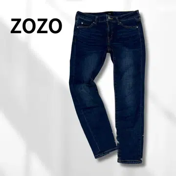 [ZOZO] 새상품급 블루 데님 여성용 스키니