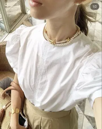 timeless pearly 타임리스 펄리 스타 펄 초커