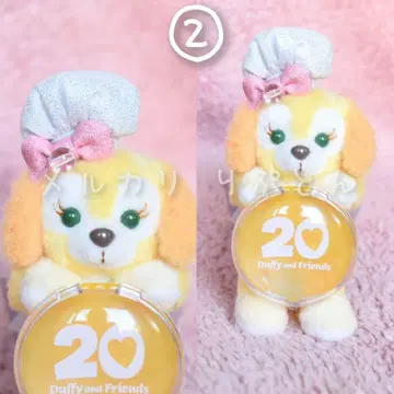 더피&프렌즈 컬러풀 해피니스 쿠키앤 봉제인형 참