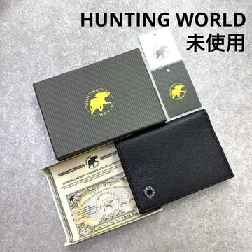 미사용 ] HUNTING WORLD 헌팅월드 명함지갑 카드 케이스