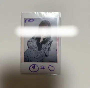 지에메이 카미시로 로제 당첨 폴라로이드 단체 촬영권