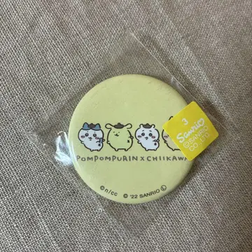 치이카와 산리오 캔배지 폼폼푸딩 x 치이카와
