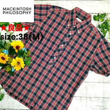 MACKINTOSH PHILOSOPHY B/D 체크 셔츠 38(M)
