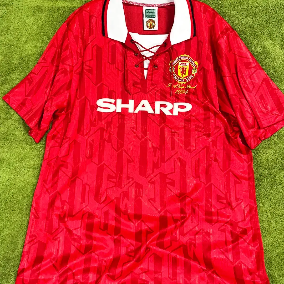 1992-94 Score Draw Reproduction Manchester United Home Retro
