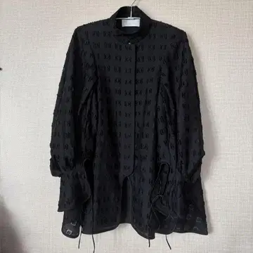 mame 20AW Floral Cut Jacquard Shirt