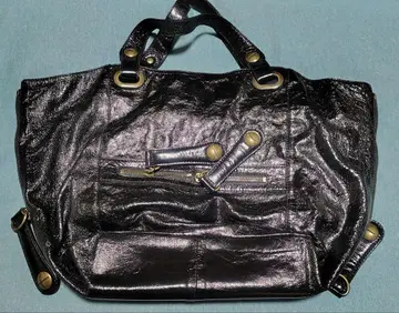 GERARD DAREL 제라르 다렐 핸드 토트백 가죽 검정색